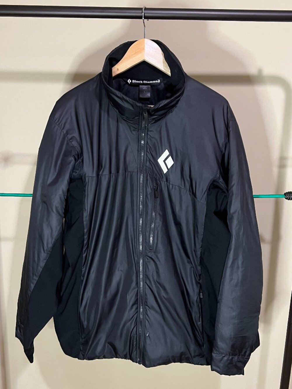 BLACK DIAMOND PrimaLoft Insulated Solution 1.0 Active Jacket Men's Large Black